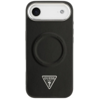 Guess Triangle Logo кейс с MagSafe за iPhone Air - черен