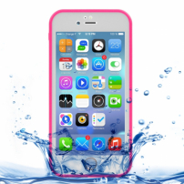 Водоустойчив калъф с диамантен мотив за Apple iPhone 8 / 7 - розов