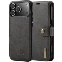 DG.Ming 2в1 подвижен флип кейс за iPhone 17 Pro Max - сив