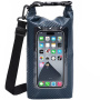 Универсална водоустойчива чанта с регулируема презрамка и джоб за iPhone - 5L - тъмно синя
