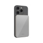 FIXED MagZen 10 Crystal Qi2 безжично MagSafe powerbank с USB-C порт - 10 000mAh - титаниев