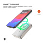FIXED MagZen 10 Crystal Qi2 безжично MagSafe powerbank с USB-C порт - 10 000mAh - титаниев