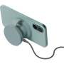 ENERGEA Bazic GoMag Trio 2 3в1 сгъваемо безжично MagSafe зарядно за iPhone / Apple Watch / AirPods - 15W - ментово