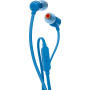Слушалки JBL T110 с 3,5 mm жак - сини