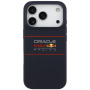Oracle Red Bull Racing Хоризонтален Лого кейс с MagSafe за iPhone 17 Pro - тъмно син
