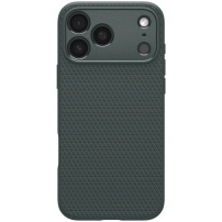 Spigen Liquid Air кейс за iPhone 17 Pro - тъмнозелен