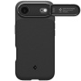 Spigen Optik Armor устойчив калъф със защита за камерата и MagSafe за iPhone Air - черен