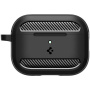 Spigen Rugged Armor устойчив калъф с карабинер за AirPods Pro 3 - черен