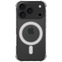 Tactical MagForce Plyo прозрачен калъф с подсилени ъгли и MagSafe за iPhone 17 Pro Max - прозрачен