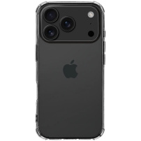 Tactical Plyo прозрачен калъф с подсилени ъгли за iPhone 17 Pro Max - прозрачен