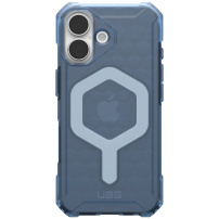 UAG Essential Armor устойчив калъф с MagSafe за iPhone 17 - син