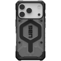 UAG Pathfinder Clear изключително здрав калъф с MagSafe за iPhone 17 Pro Max - опушен