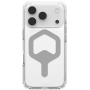 UAG Plyo високо устойчив прозрачен калъф със сив MagSafe за iPhone 17 Pro - прозрачен
