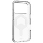 UAG Plyo високо устойчив прозрачен калъф със сив MagSafe за iPhone 17 Pro - прозрачен