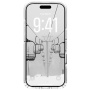 UAG Plyo високо устойчив прозрачен калъф със сив MagSafe за iPhone 17 Pro - прозрачен
