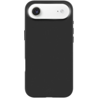 FIXED MagFlow силиконов калъф с MagSafe за iPhone Air - черен