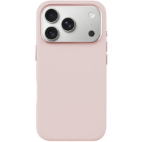 FIXED MagFlow силиконов калъф с MagSafe за iPhone 17 Pro - розов