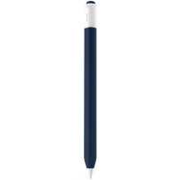 Защитен силиконов калъф за Apple Pencil (USB-C) - тъмносин