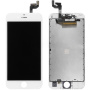 Premium Резервен LCD дисплей с тъч скрийн и рамка за Apple iPhone 6S - бял
