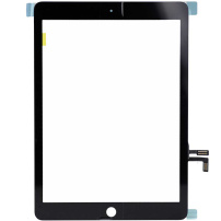 Premium Преден тъч скрийн (touch screen) за Apple iPad 9,7" 2017 - черно
