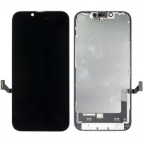 Рециклиран Original OLED дисплей със стъкло с тъчскрийн и рамка за iPhone 16e