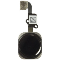 Резервен Home Button с лентов кабел за Apple iPhone 6S Plus - космично сив (Space Gray)