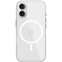 Лъскав прозрачен калъф с MagSafe за iPhone 17 - прозрачен