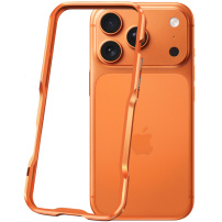 Luphie защитна метална рамка за iPhone 17 Pro Max - оранжев