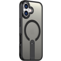 Кейс сгъваем със стойка и MagSafe за iPhone 17 - черен