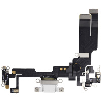 Конектор за зареждане и audio flex за Apple iPhone 14 - бял