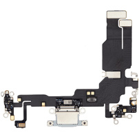 Зареждане и аудио flex конектор за iPhone 15 - син