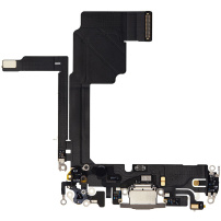 Зареждане и аудио flex конектор за iPhone 15 Pro - естествен титан