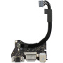 Конектор за свързване на MagSafe 2 с USB и жак 3,5mm за MacBook Air 11" A1465 (година 2013, 2014, 2015, 2016) - part 923-0430