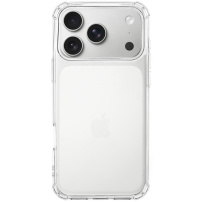 Прозрачен калъф с подсилени ъгли за iPhone 17 Pro Max - прозрачен