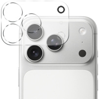 ENKAY закалено стъкло за защита на лещите на задната камера за iPhone 17 Pro Max - прозрачно