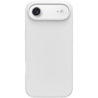 Силиконов калъф с MagSafe за iPhone Air - бял