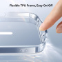 JOYROOM Skin Feel матов прозрачен Кейс с MagSafe за iPhone 17 Pro Max / 18 Pro Max - прозрачен