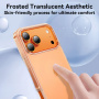 JOYROOM Skin Feel матов прозрачен Кейс за iPhone 17 Pro / 18 Pro - прозрачен
