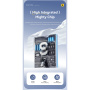 ESSAGER ES-CD54 mini адаптер за бързо зареждане с портове USB-C / USB-A - 20W - бял