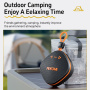 WEKOME WD-07 безжична Bluetooth тонколона - оранжево-черна