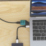 ONTEN UC103M видео адаптер - Mini Display Port към USB-C - петролен