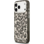 Karl Lagerfeld IML леопардов калъф с MagSafe за iPhone 17 Pro Max - кафяв