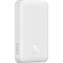 Baseus Magnetic Mini Air безжично MagSafe power bank с USB-C порт - 10 000 mAh - бял