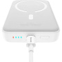 Baseus Magnetic Mini Air безжично MagSafe power bank с USB-C порт - 10 000 mAh - бял
