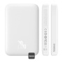 Baseus Magnetic Mini Air безжично MagSafe power bank с USB-C порт - 6 000 mAh - бяло