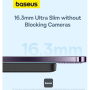 Baseus Magnetic Mini Air безжично MagSafe power bank с USB-C порт - 6 000 mAh - черен