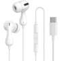 Baseus Encok CZ20 слушалки с USB-C конектор - бял