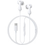 Baseus Encok CZ20 слушалки с USB-C конектор - бял