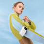 Baseus Qpow2 power banka с интегрирани USB-C кабели и USB-C / USB-A портове - 20 000 mAh - бял