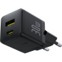 Baseus Palm зарядно устройство с USB-C / USB-A портове - 30W - черно